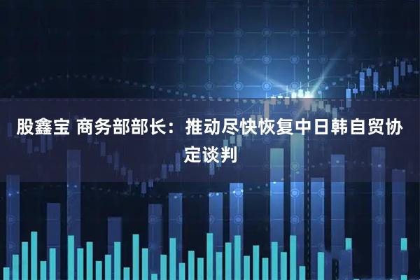 股鑫宝 商务部部长：推动尽快恢复中日韩自贸协定谈判